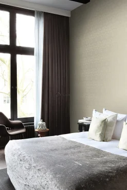 Origin Wallcoverings papier peint ornement bronze brillant - 53 cm x 10.05 m - 346247