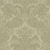Origin Wallcoverings papier peint ornement kaki - 53 cm x 10.05 m - 347035