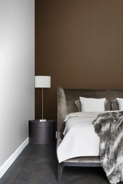 Origin Wallcoverings papier peint petits ornements marron et or brillant - 53 cm x 10.05 m - 345446