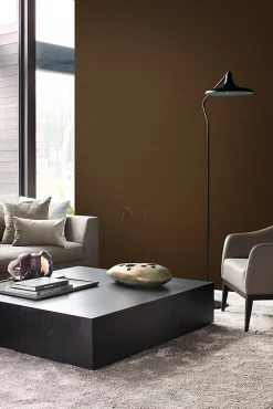 Origin Wallcoverings papier peint petits ornements marron et or brillant - 53 cm x 10.05 m - 345446