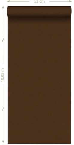 Origin Wallcoverings papier peint petits ornements marron et or brillant - 53 cm x 10.05 m - 345446