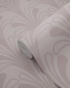 Origin Wallcoverings papier peint art déco lilas violet - 50 x 900 cm - 347969