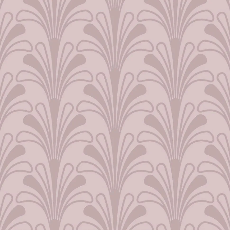 Origin Wallcoverings papier peint art déco lilas violet - 50 x 900 cm - 347969