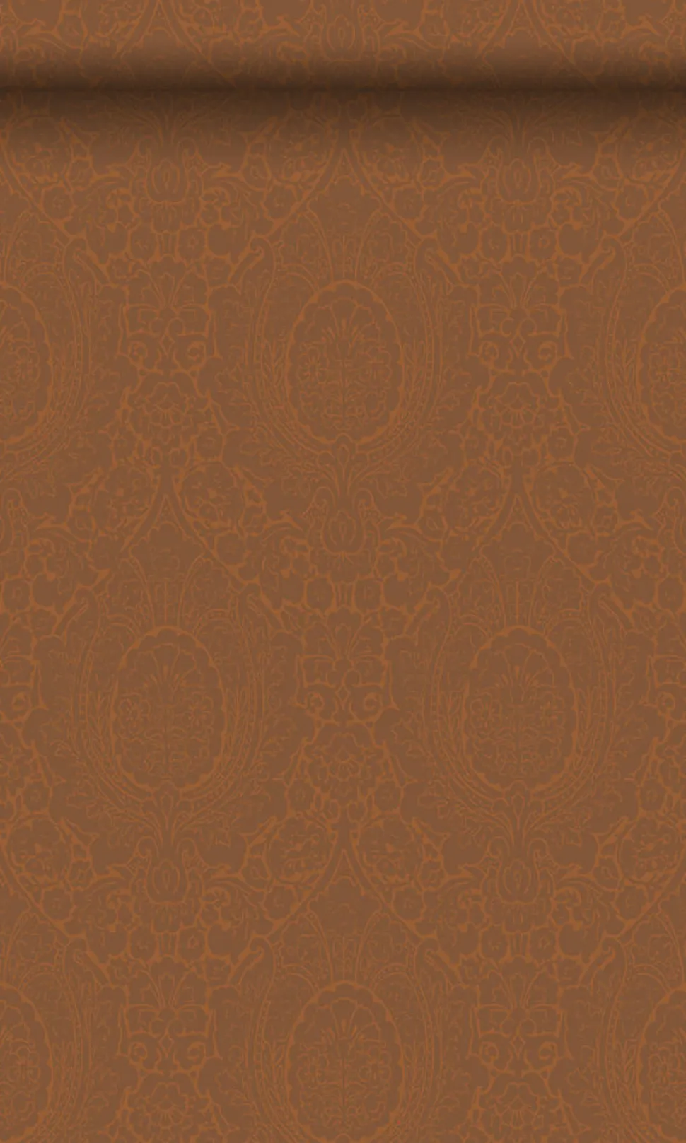 Origin Wallcoverings papier peint ornement jaune safran - 53 cm x 10.05 m - 345430