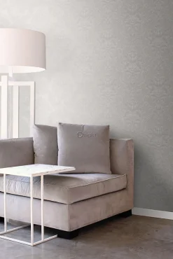 Origin Wallcoverings papier peint ornement gris - 53 cm x 10.05 m - 346524