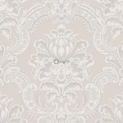 Origin Wallcoverings papier peint ornement gris - 53 cm x 10.05 m - 346524