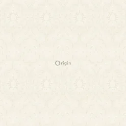 Origin Wallcoverings papier peint ornement blanc cassé - 53 cm x 10.05 m - 346241