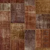 Origin Wallcoverings papier peint motif kilim brun rouille - 53 cm x 10.05 m - 347465