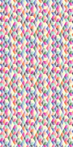 Origin Wallcoverings papier peint intissé XXL dessin graphique multicolore - 50 x 900 cm - 357206