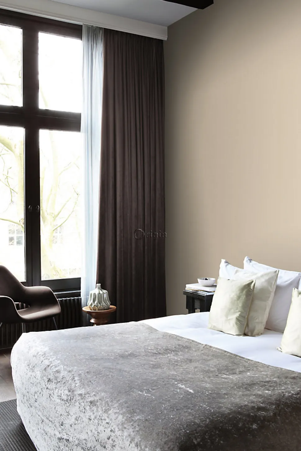 Origin Wallcoverings papier peint petits ornements beige crème - 53 cm x 10.05 m - 345443