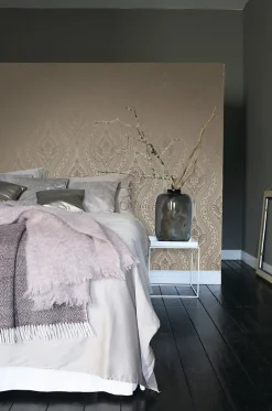 Origin Wallcoverings papier peint ornement bronze brillant - 53 cm x 10.05 m - 346630