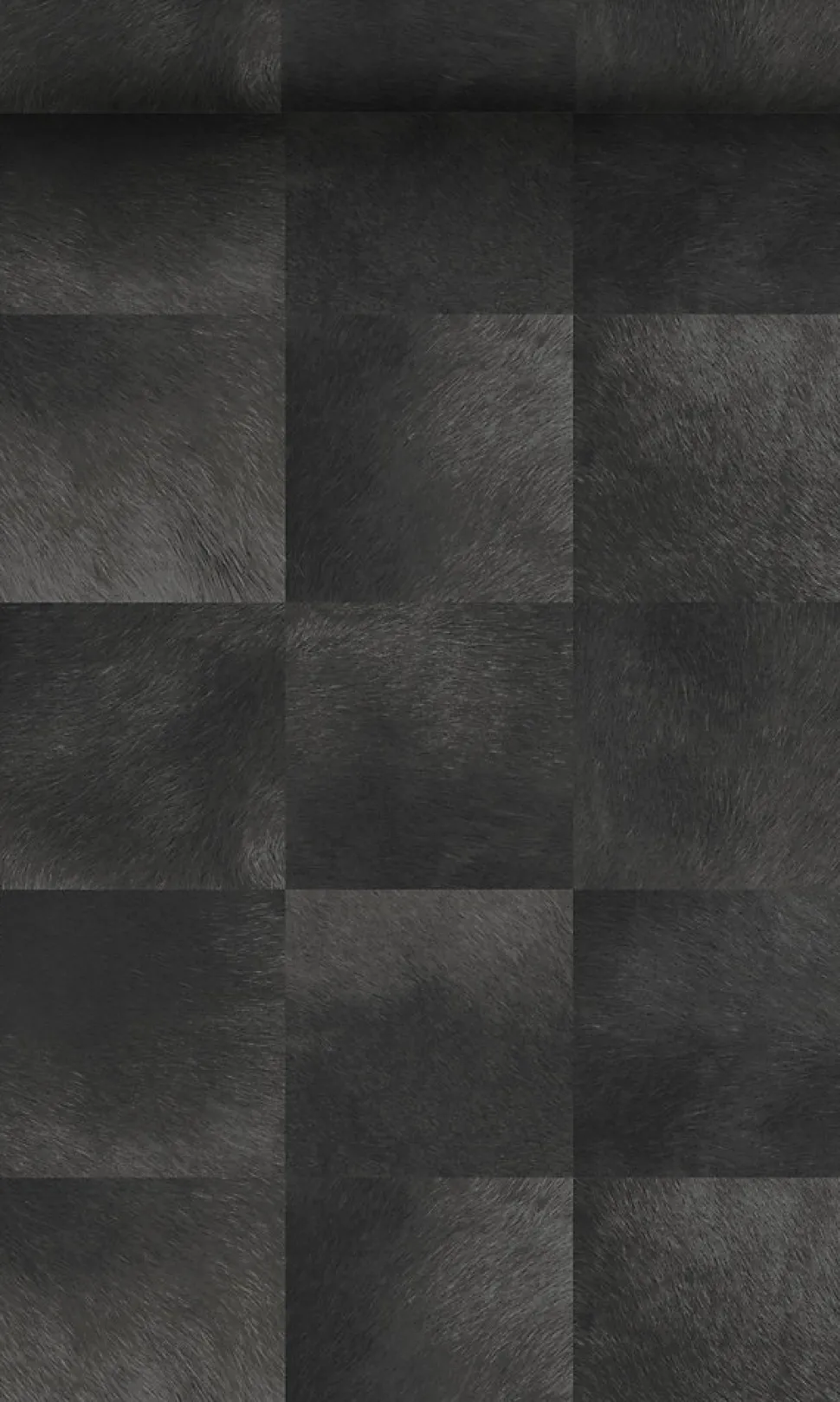 Origin Wallcoverings papier peint motif en peau d'animal gris charbon de bois - 53 cm x 10.05 m - 347326