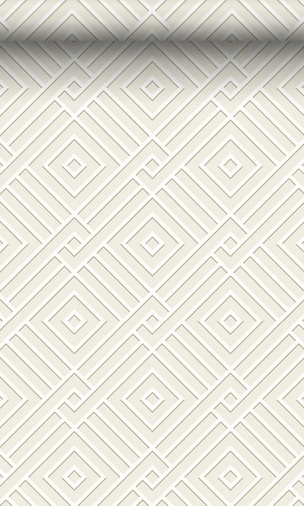 Origin Wallcoverings papier peint motif graphique 3D blanc - 50 x 900 cm - 347977