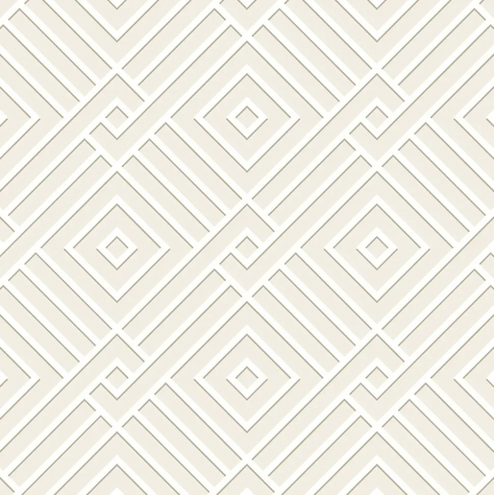 Origin Wallcoverings papier peint motif graphique 3D blanc - 50 x 900 cm - 347977