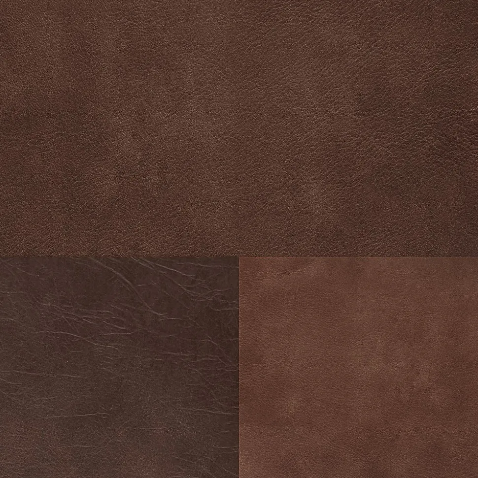 Origin Wallcoverings papier peint intissé XXL motif de carrellages avec imitation cuir marron - 50 x 837 cm - 357237