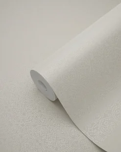 Origin Wallcoverings papier peint petits ornements blanc d'ivoire - 53 cm x 10.05 m - 345448