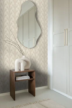 Origin Wallcoverings papier peint art déco sable beige - 50 x 900 cm - 347967