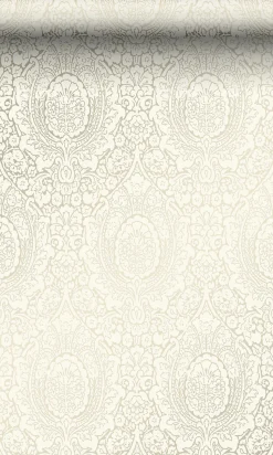 Origin Wallcoverings papier peint ornement beige clair brillant - 53 cm x 10.05 m - 347329