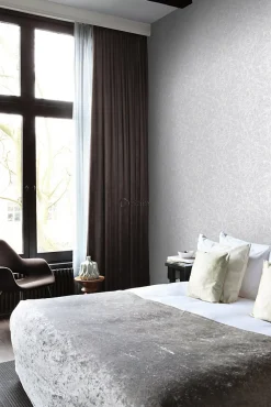 Origin Wallcoverings papier peint ornement gris clair - 53 cm x 10.05 m - 347305