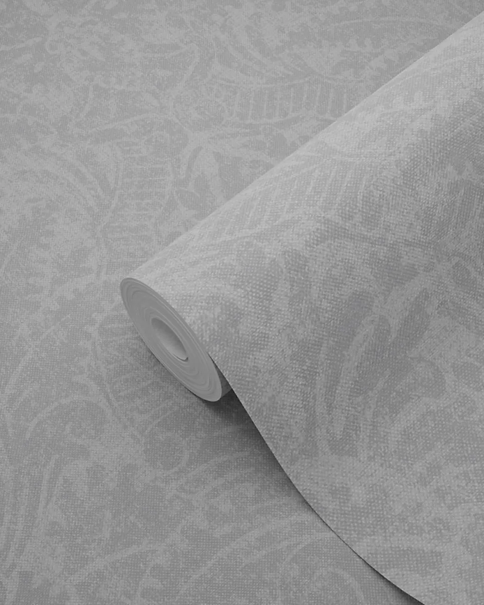 Origin Wallcoverings papier peint ornement gris clair - 53 cm x 10.05 m - 347305