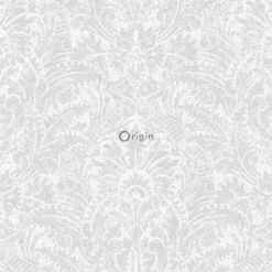 Origin Wallcoverings papier peint ornement gris clair - 53 cm x 10.05 m - 347305