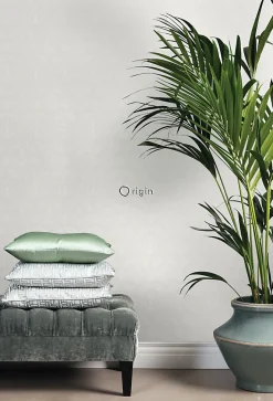 Origin Wallcoverings papier peint ornement blanc - 53 cm x 10.05 m - 346240