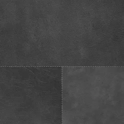 Origin Wallcoverings papier peint intissé XXL motif de carrellages avec imitation cuir gris foncé - 50 x 837 cm - 357240