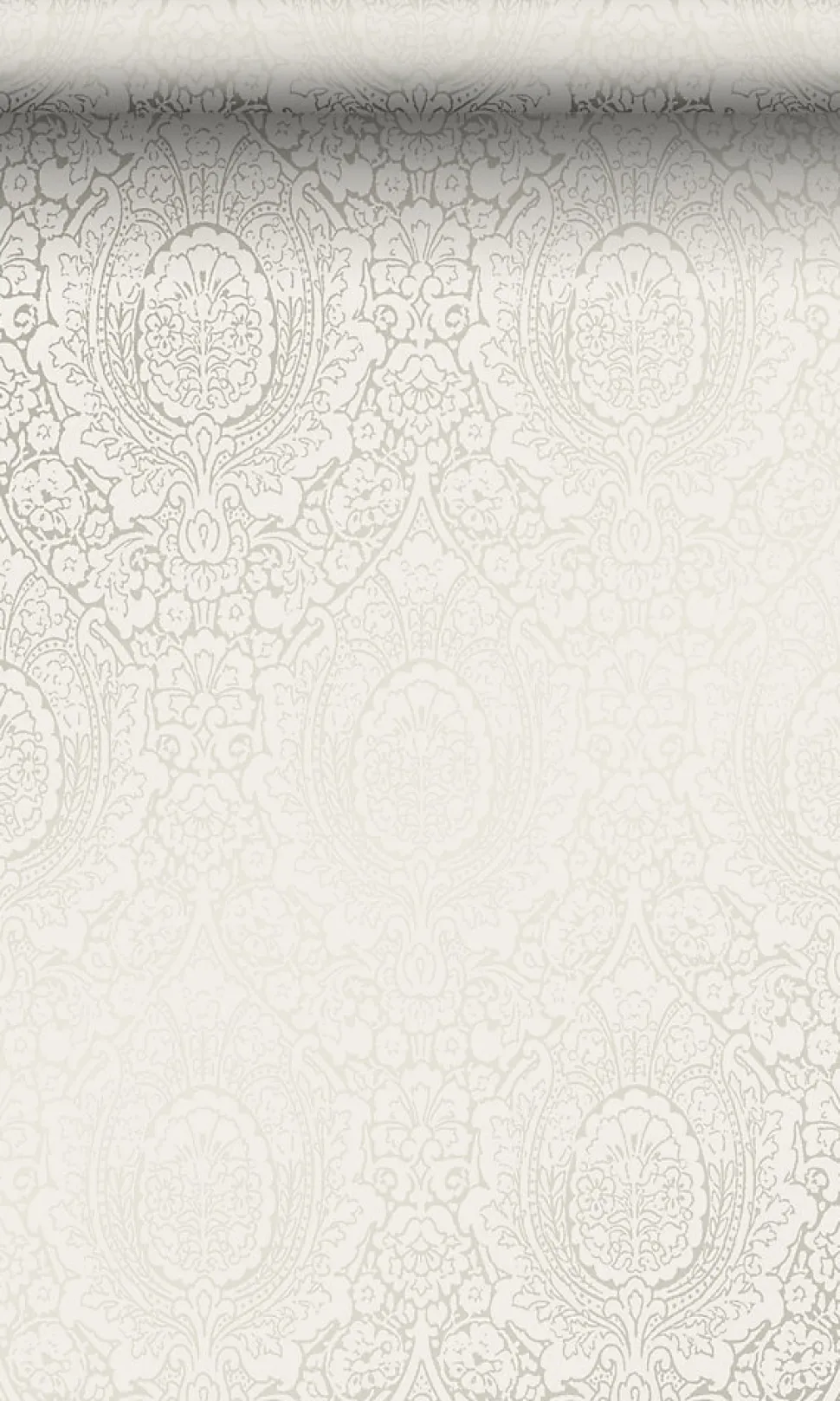 Origin Wallcoverings papier peint ornement beige brillante - 53 cm x 10.05 m - 347328