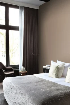 Origin Wallcoverings papier peint petits ornements taupe - 53 cm x 10.05 m - 345445