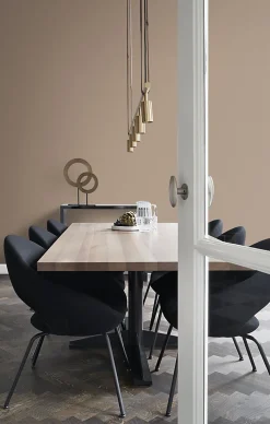Origin Wallcoverings papier peint petits ornements taupe - 53 cm x 10.05 m - 345445