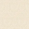 Origin Wallcoverings papier peint ornement beige crème - 53 cm x 10.05 m - 345433