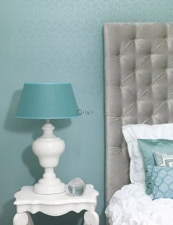 Origin Wallcoverings papier peint ornement bleu glace - 53 cm x 10.05 m - 346246