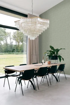 Origin Wallcoverings papier peint motif de carrellages avec imitation peau de serpent gris pâle - 53 cm x 10.05 m - 347784