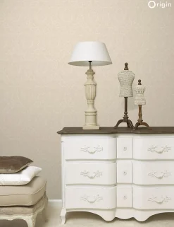 Origin Wallcoverings papier peint ornement sable beige - 53 cm x 10.05 m - 345426