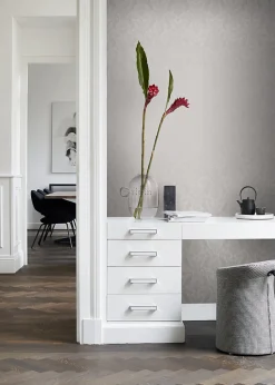 Origin Wallcoverings papier peint ornement gris - 53 cm x 10.05 m - 346217