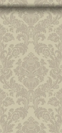 Origin Wallcoverings papier peint ornement beige chaud - 53 cm x 10.05 m - 346238