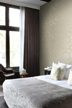Origin Wallcoverings papier peint ornement beige chaud - 53 cm x 10.05 m - 346238