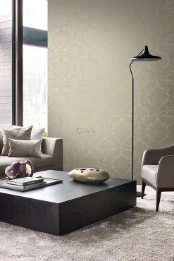 Origin Wallcoverings papier peint ornement beige chaud - 53 cm x 10.05 m - 346238