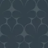 Origin Wallcoverings papier peint ornement bleu foncé - 50 x 900 cm - 347925