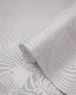 Origin Wallcoverings papier peint zèbres rose clair - 53 cm x 10.05 m - 346835