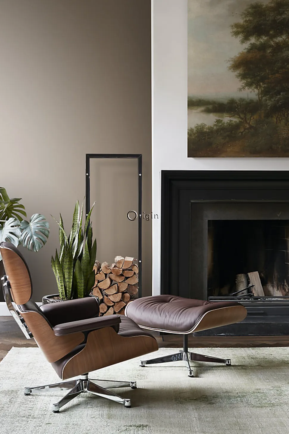Origin Wallcoverings papier peint uni bronze brillant - 53 cm x 10.05 m - 345707