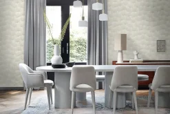 Origin Wallcoverings papier peint feuilles de ginkgo beige et or - 53 cm x 10.05 m - 347730
