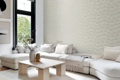 Origin Wallcoverings papier peint feuilles de ginkgo beige et or - 53 cm x 10.05 m - 347730