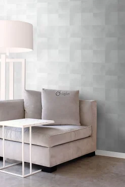 Origin Wallcoverings papier peint peau d'animal avec texture de fourrure gris chaud clair - 53 cm x 10.05 m - 347485