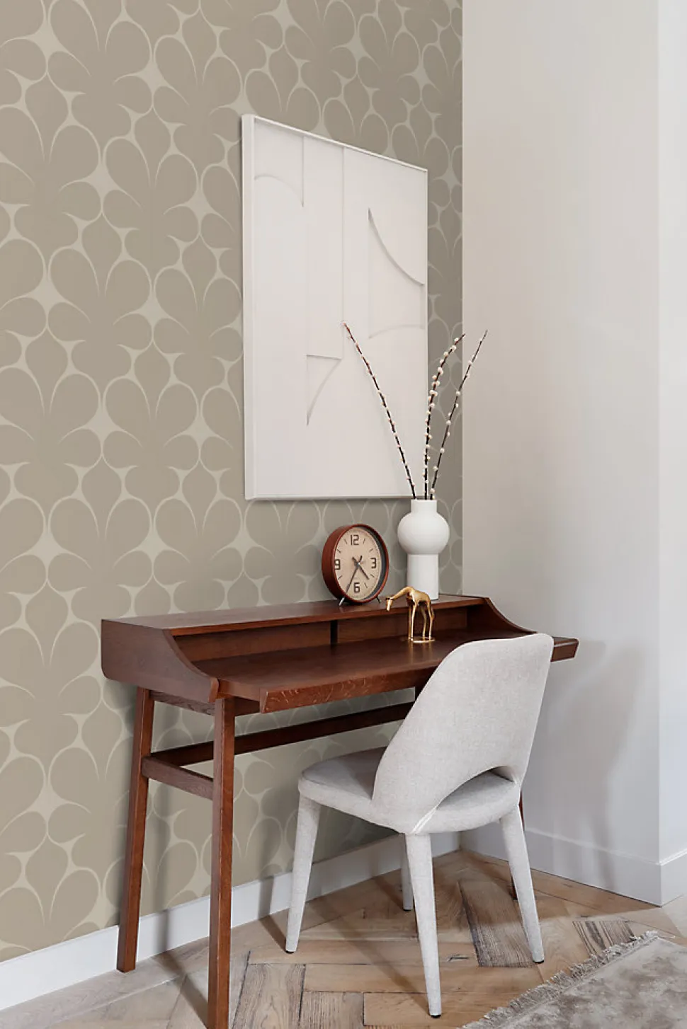 Origin Wallcoverings papier peint ornement beige - 50 x 900 cm - 347922