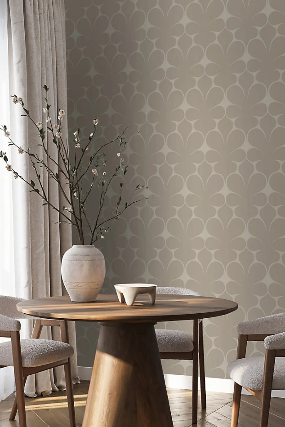Origin Wallcoverings papier peint ornement beige - 50 x 900 cm - 347922