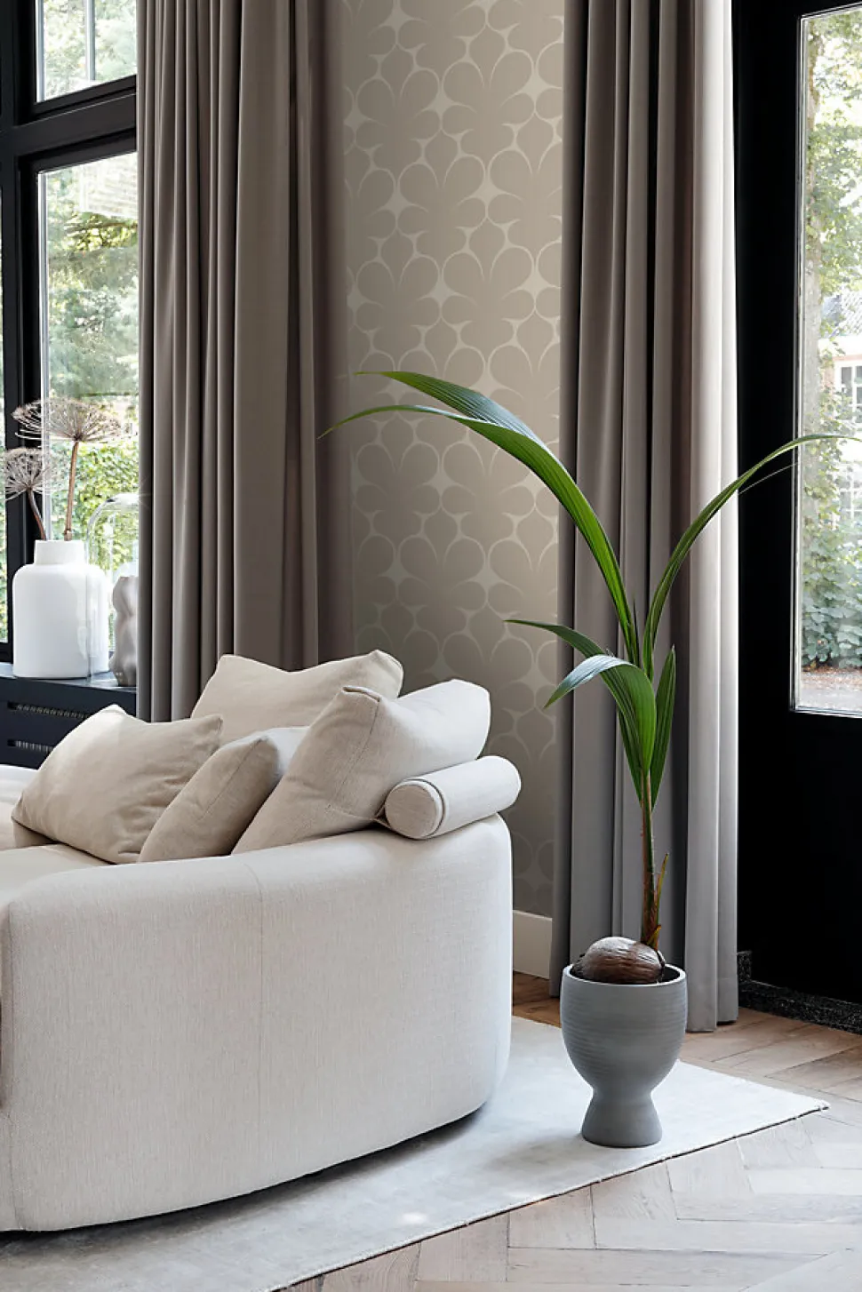 Origin Wallcoverings papier peint ornement beige - 50 x 900 cm - 347922