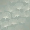 Origin Wallcoverings papier peint feuilles de ginkgo vert cendré - 53 cm x 10.05 m - 347733
