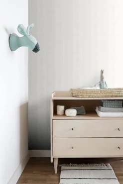 Origin Wallcoverings papier peint ornement argent et blanc - 53 cm x 10.05 m - 346829