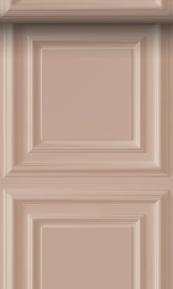 Origin Wallcoverings papier peint lambris vieux rose - 53 cm x 10.05 m - 347829